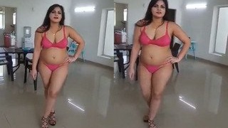 Watch a hot bikini-clad girl in an exclusive video