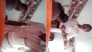 Indian man cheats on his wife with a blowjob