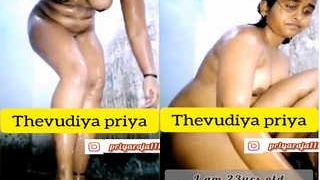 Hot Tamil girl's video for fans