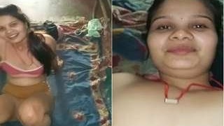Desi couple's intimate video of their nude romance
