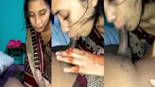 Bangladeshi babe gives a mind-blowing blowjob in a steamy video