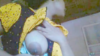 Indian bahbhi flaunts her big boobs