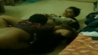 Cheating aunty from Hyderabad caught in the act on hidden camera