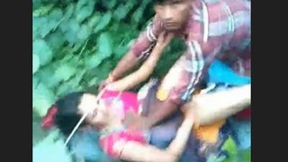 Couple caught in the act of lovemaking