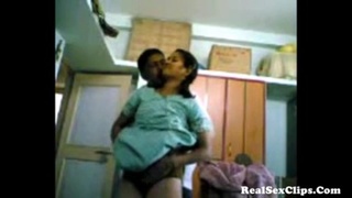 Tamil babe MILF pleasures herself and her husband's friend