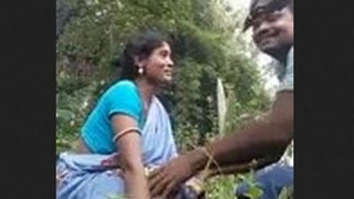 Odia couple has outdoor sex in public