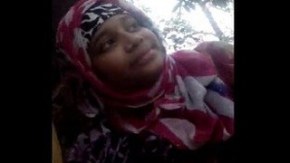 Bhabi with big boobs gives a blowjob to her boyfriend in this video