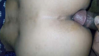 Pakistani bhabi gets anal strapon fucked