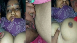 Busty Desi wife gets naked for her pervert husband