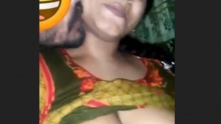 Indian couple enjoys romantic sex and doggy style
