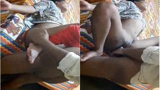 Indian couple enjoys passionate sex in the dark