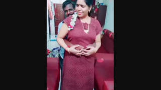 A compilation of Mallu bhabhi's hottest MMS clips in one file