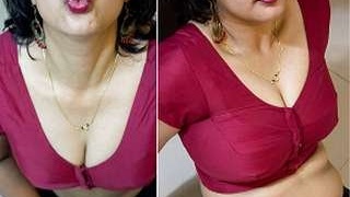 Telugu bhabhi gives a steamy blowjob