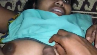 Busty Indian girl gets filmed having sex with her partner