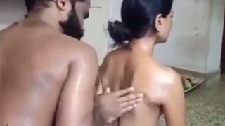 Mallu Vishu's erotic massage video with a twist