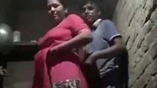 Dehati bhabhi's steamy doggy style sex with young country boy