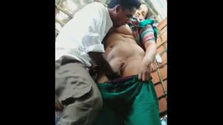 Innocent girl's breasts and pussy get a thorough pounding