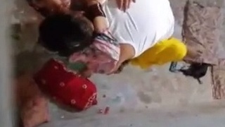 Hidden camera captures real sex video of bhabhi getting fucked