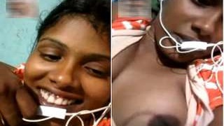 Naked Lankan girl's exclusive video call Part 4