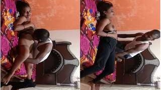 Exclusive video of a hot Indian wife giving a blowjob
