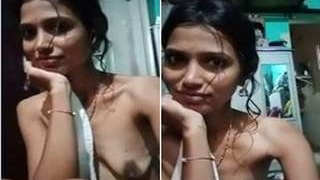 Indian village bhabhi records nude video for lover