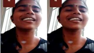 Part 3 of Mallu girl's shy display of her breasts
