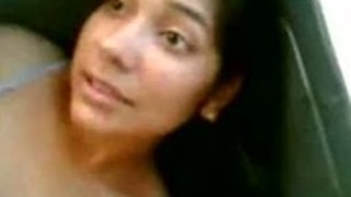 Young virgin gets her first time in the car with a guy