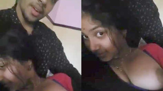 Cute Indian couple enjoys each other's bodies in steamy video