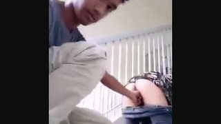 Desi college girl gets fucked by her boyfriend in a dorm room