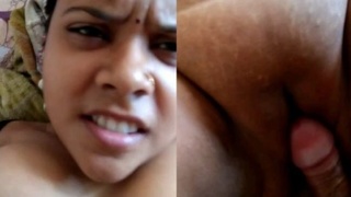 Desi GF gets pounded hard and says it feels so tight