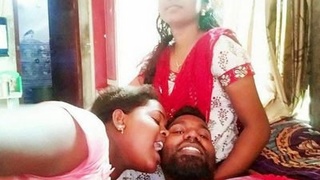 Mallu couple celebrates birthday with girls in steamy video