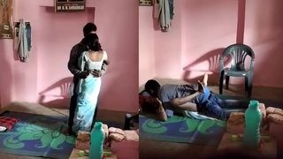 Desi wife gets caught cheating on her husband with her lover