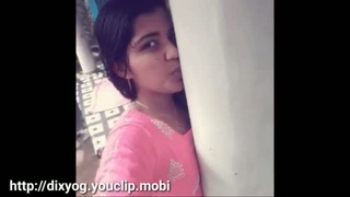 Teen girl indulges in solo bathing and self-pleasure for her boyfriend