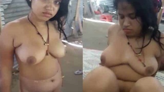 Desi aunt's home video of her sexual adventure