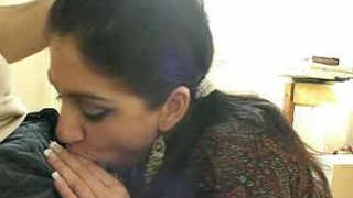 Watch a stunning girl give a sensual blowjob in this video