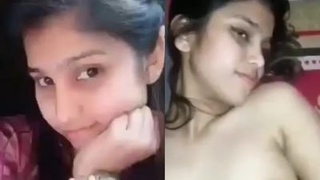Lover reveals the beauty of a pretty girl
