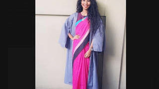 Explore the hottest Sri Lanka curly haired babe's leaked videos