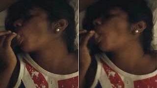 Adorable Tamil girl gives oral pleasure