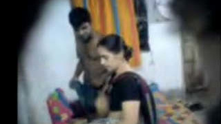 Bhabhi's afternoon quickie caught on camera