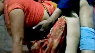 Desi bhabi gets doggy style in village porn video