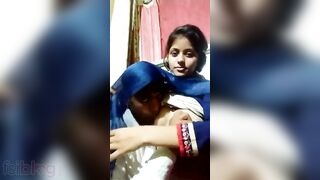 Desi couple's steamy sex video with hot nipple licking and blowjob