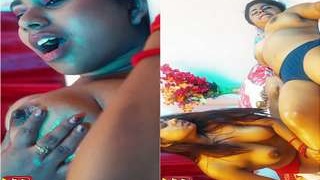 Two women having sex with each other