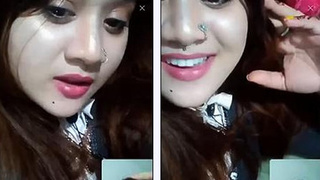 Cute desi girl gets naughty in a sex chat