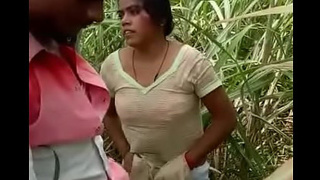 Desi couple caught in the act outdoors