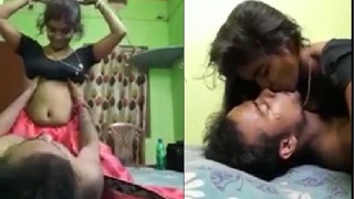 Desi wife from Bangladesh rides her husband's dick