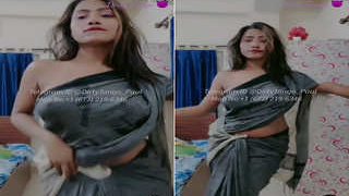 Horny Indian bhabhi's exclusive tango show in HD