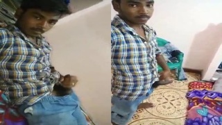 South Indian porn video features Tamil boy having sex with local girl