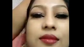 Sister and brother have boob fun at home in Bengali video