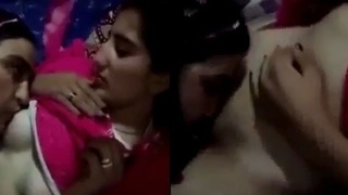 Desi MMS scandal reveals hairy pussy of younger sister