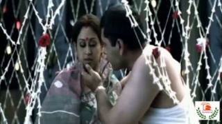 Tamil actress in blue film features big boobs and sensual kisses